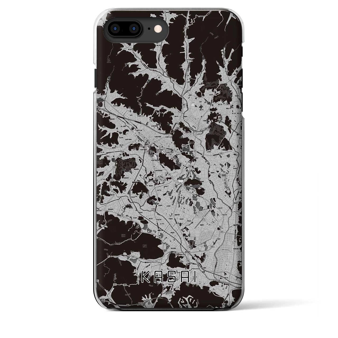 【加西(兵庫県)】地図柄iPhoneケース(クリアタイプ)