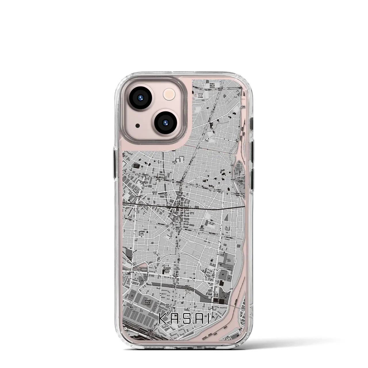 【葛西(東京都)】地図柄iPhoneケース(MagSafeタイプ)