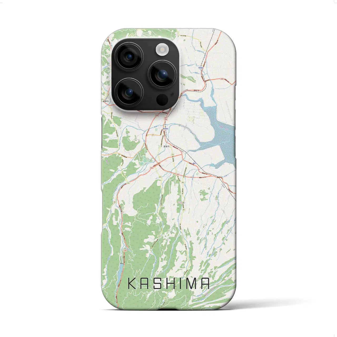 【鹿島(佐賀県)】地図柄iPhoneケース(バックカバータイプ)