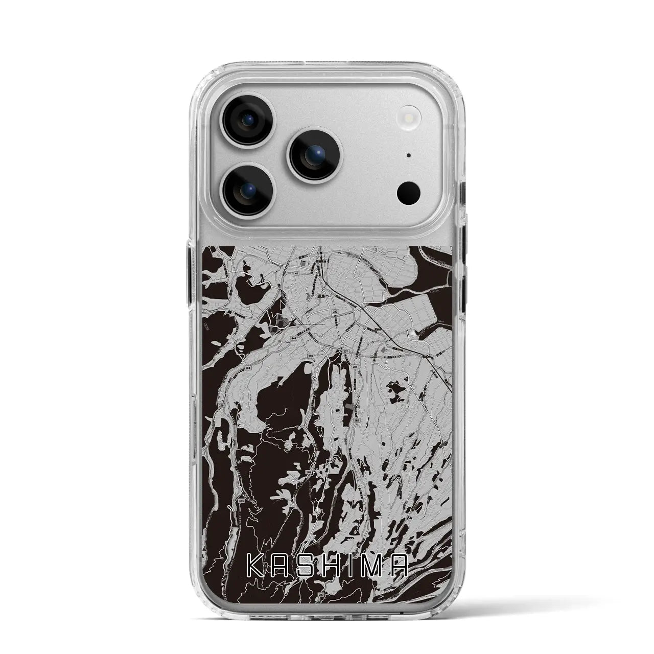 【鹿島(佐賀県)】地図柄iPhoneケース(MagSafeタイプ)