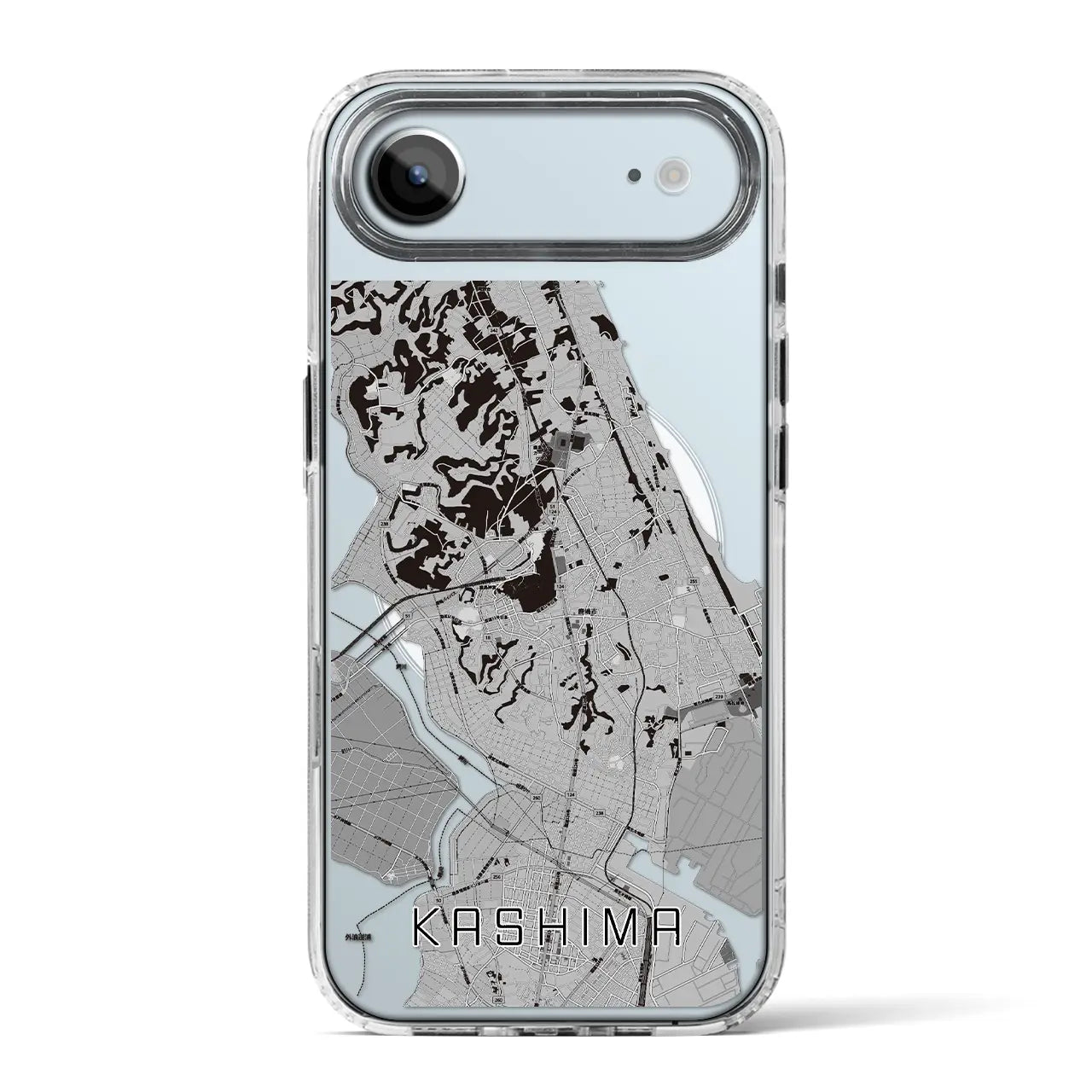 【鹿島(茨城県)】地図柄iPhoneケース(MagSafeタイプ)