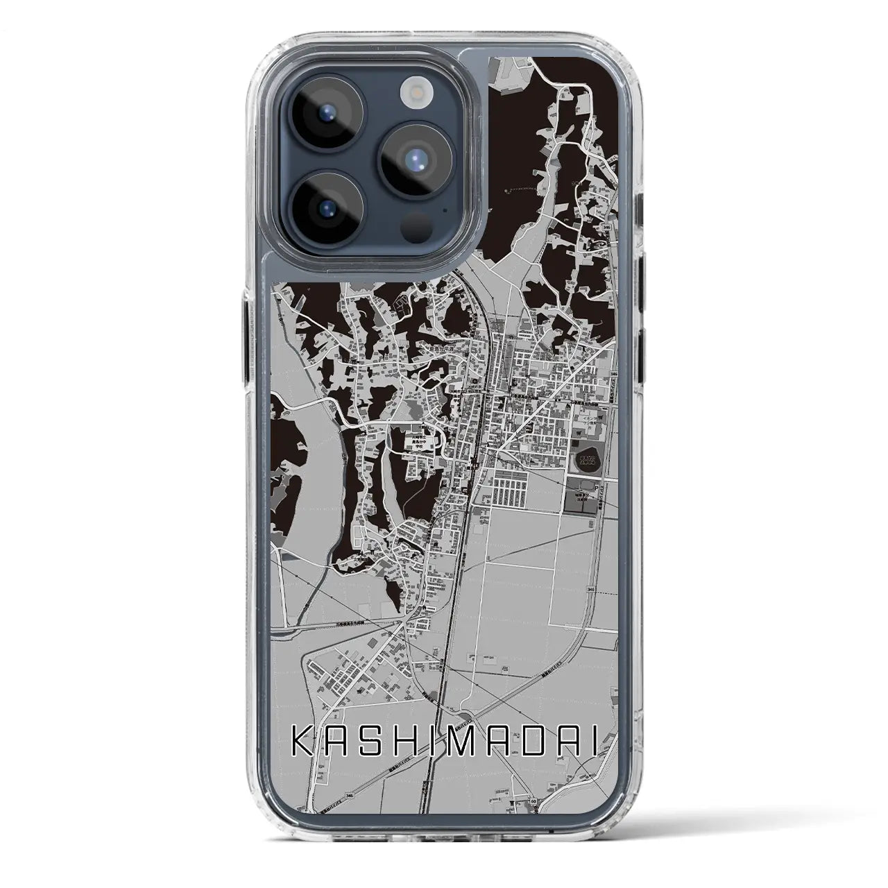 【鹿島台(宮城県)】地図柄iPhoneケース(MagSafeタイプ)