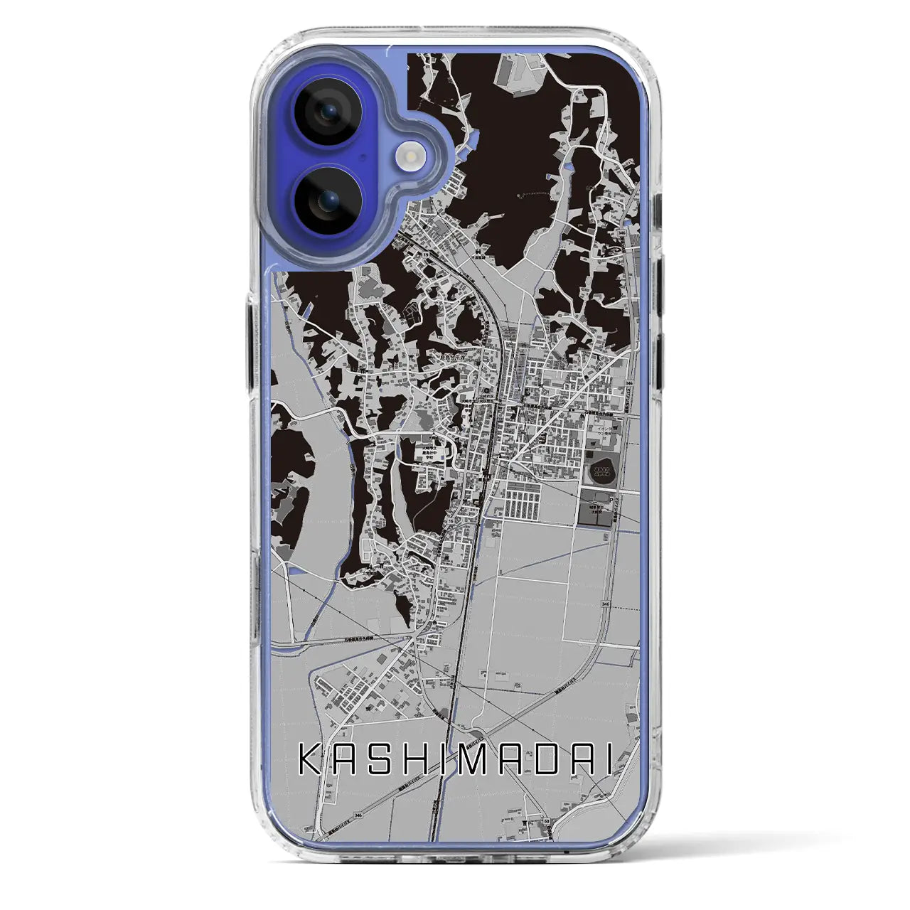 【鹿島台(宮城県)】地図柄iPhoneケース(MagSafeタイプ)