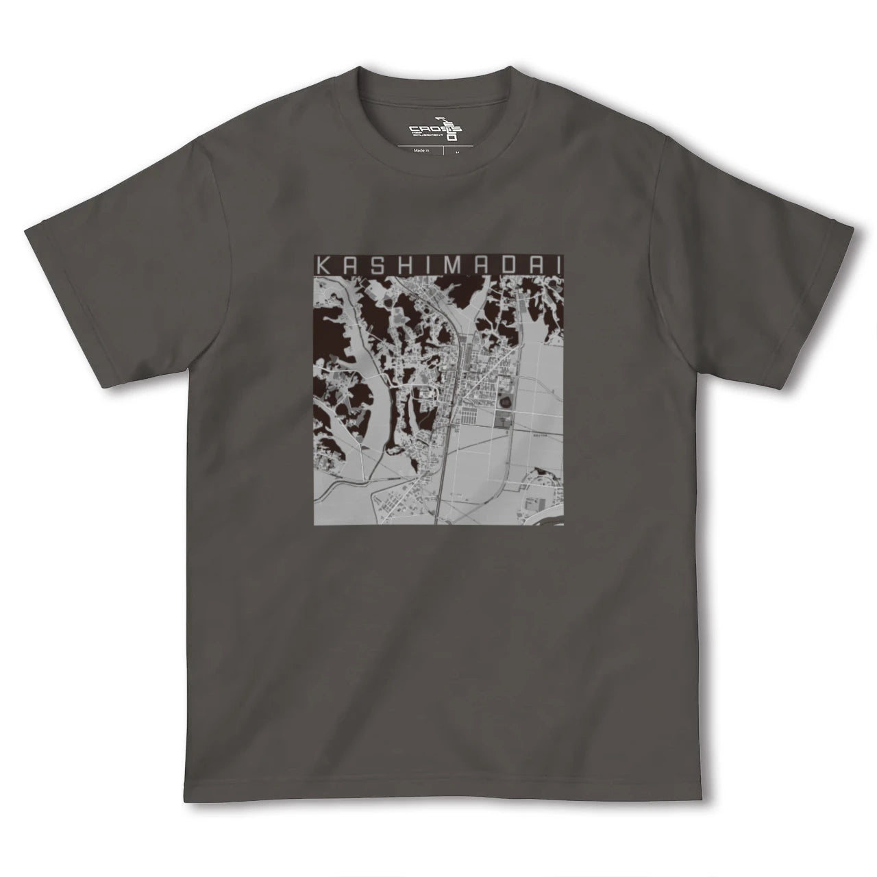 【鹿島台(宮城県)】地図柄ヘビーウェイトTシャツ