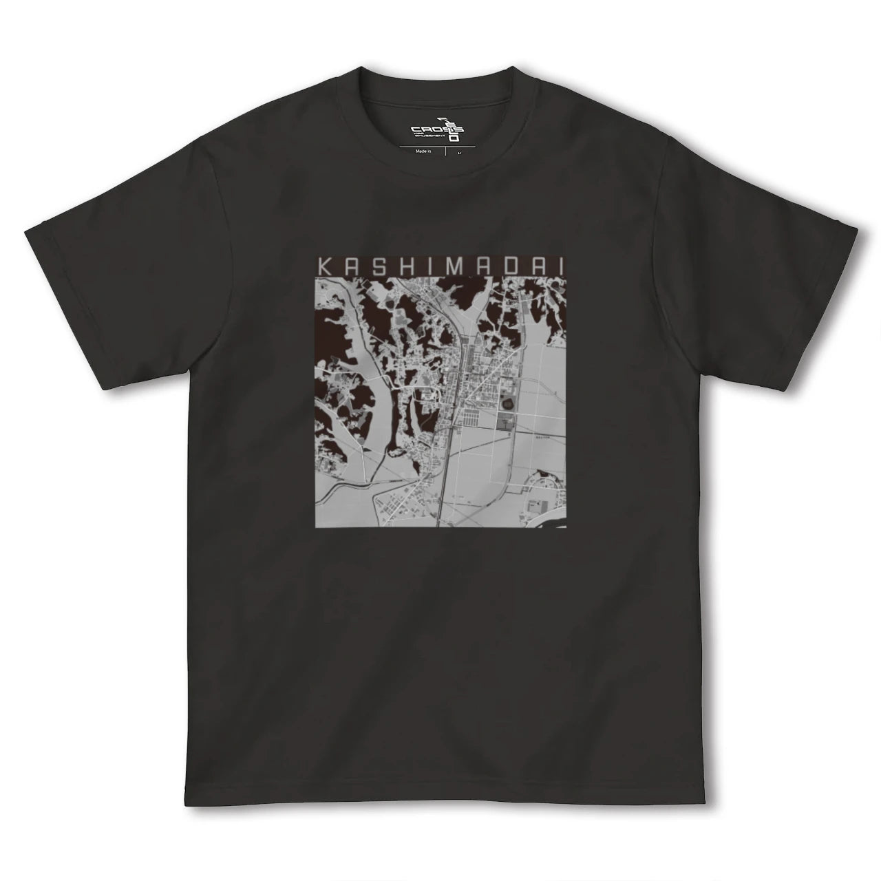【鹿島台(宮城県)】地図柄ヘビーウェイトTシャツ