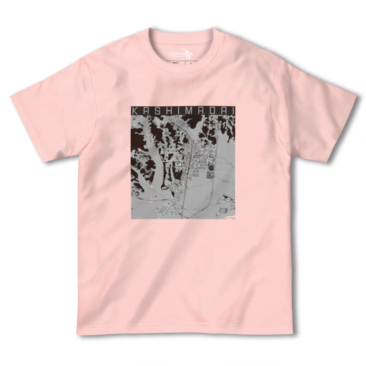 【鹿島台(宮城県)】地図柄ヘビーウェイトTシャツ