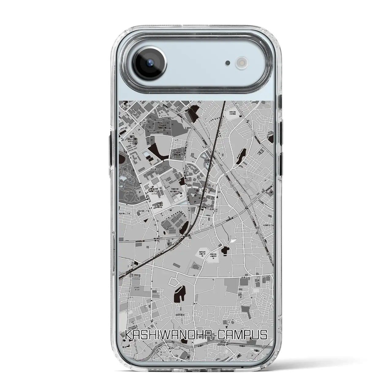 【柏の葉キャンパス(千葉県)】地図柄iPhoneケース(MagSafeタイプ)