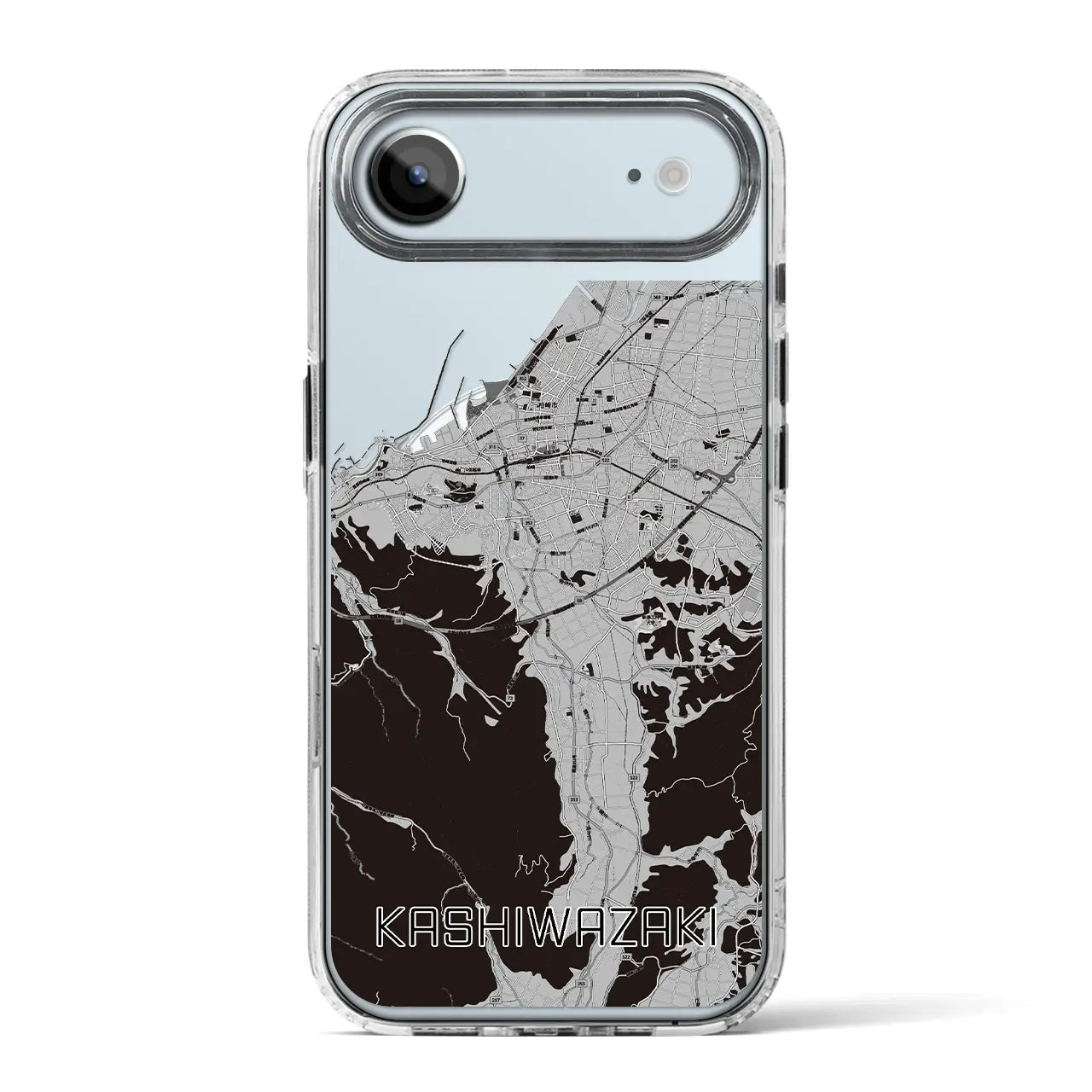 【柏崎(新潟県)】地図柄iPhoneケース(MagSafeタイプ)