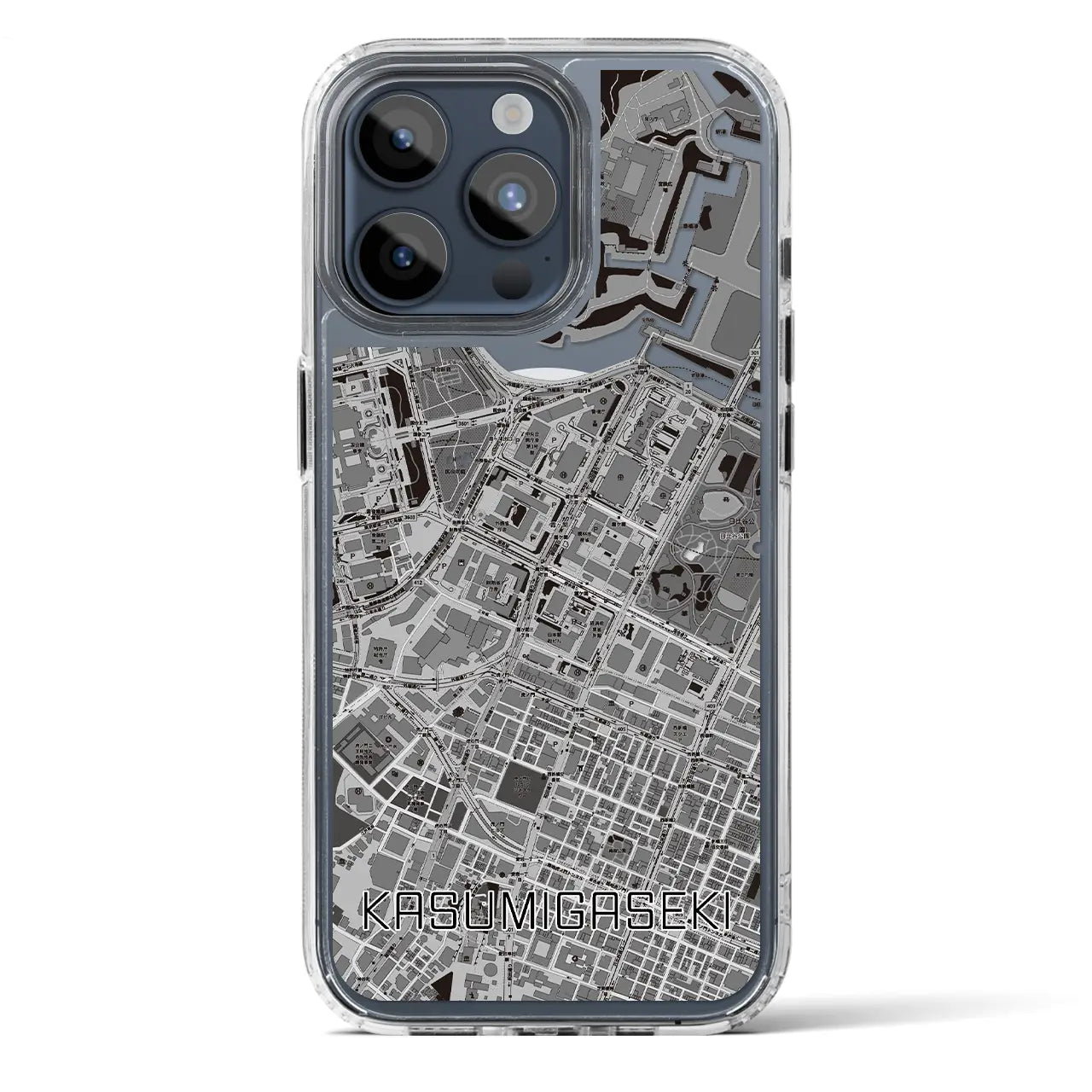 【霞ケ関(東京都)】地図柄iPhoneケース(MagSafeタイプ)