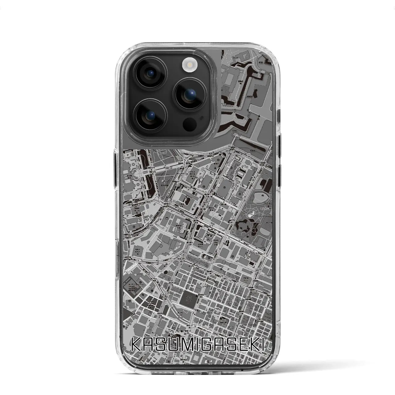 【霞ケ関(東京都)】地図柄iPhoneケース(MagSafeタイプ)