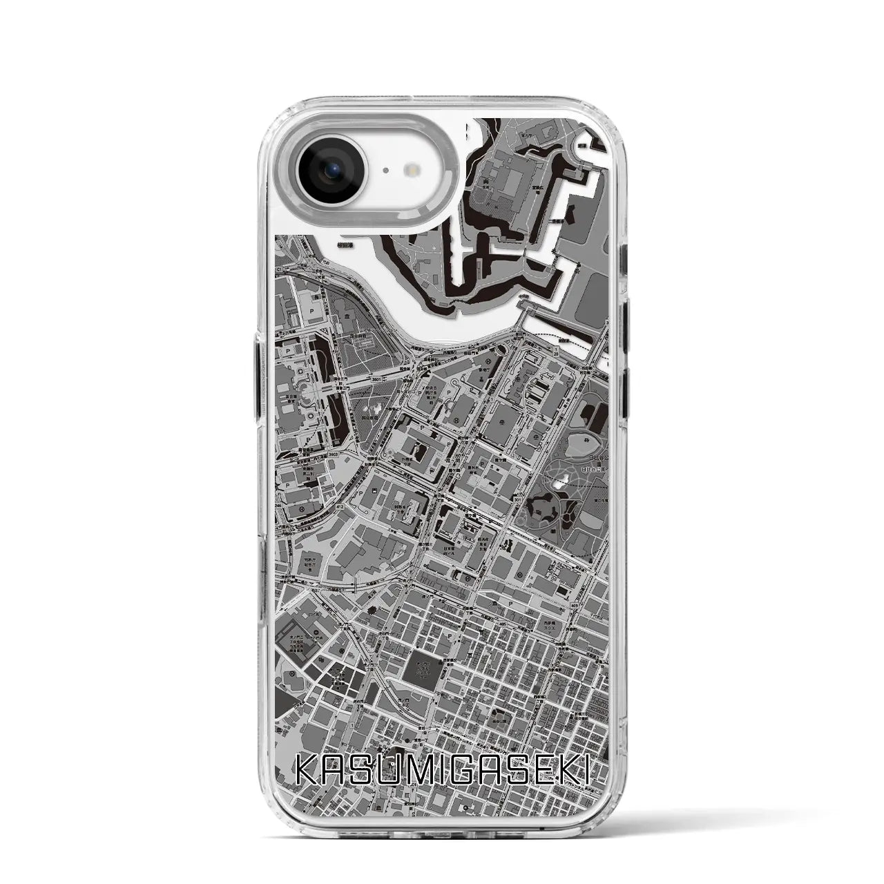 【霞ケ関(東京都)】地図柄iPhoneケース(MagSafeタイプ)