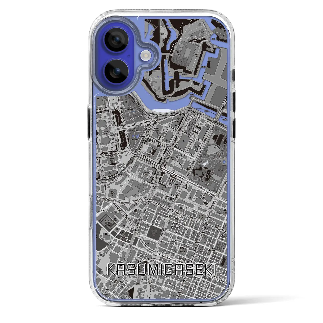 【霞ケ関(東京都)】地図柄iPhoneケース(MagSafeタイプ)