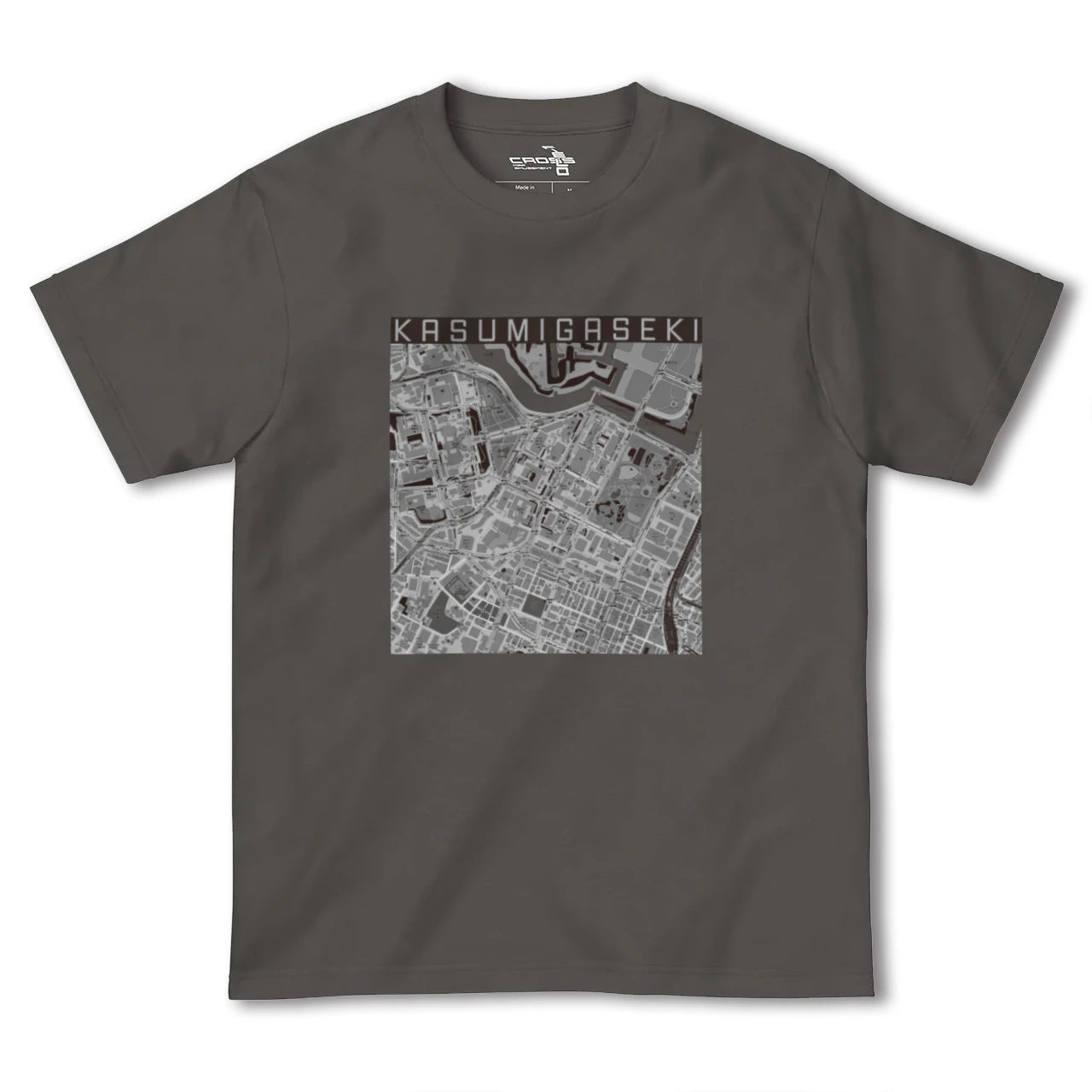 【霞ケ関(東京都)】地図柄ヘビーウェイトTシャツ