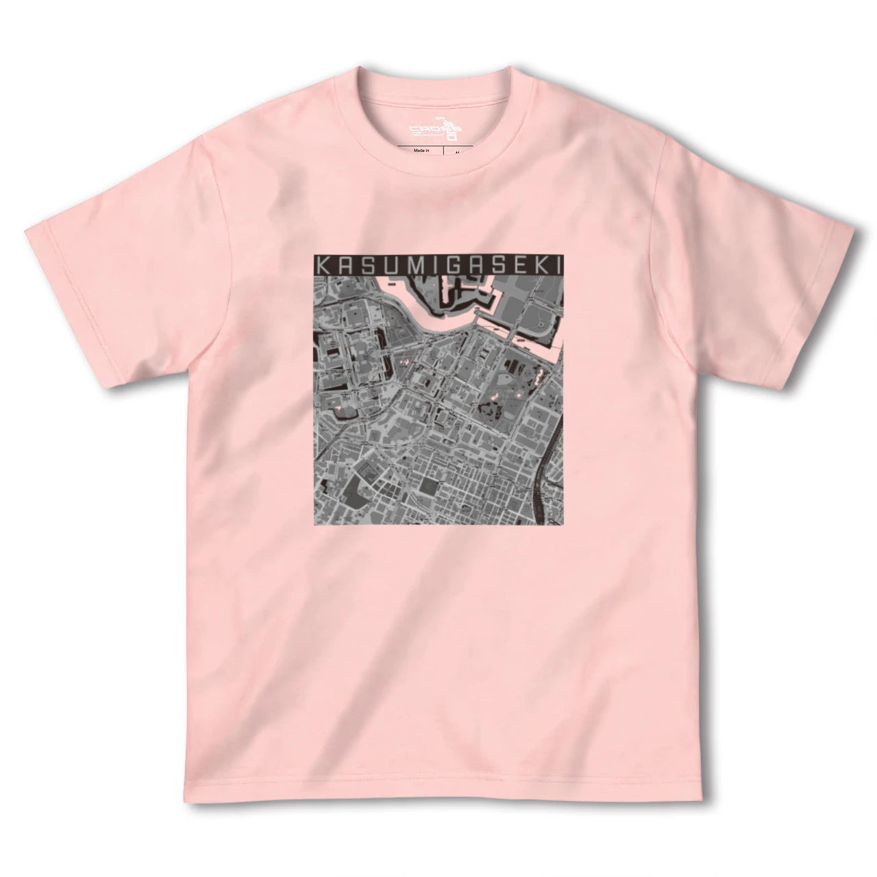 【霞ケ関(東京都)】地図柄ヘビーウェイトTシャツ