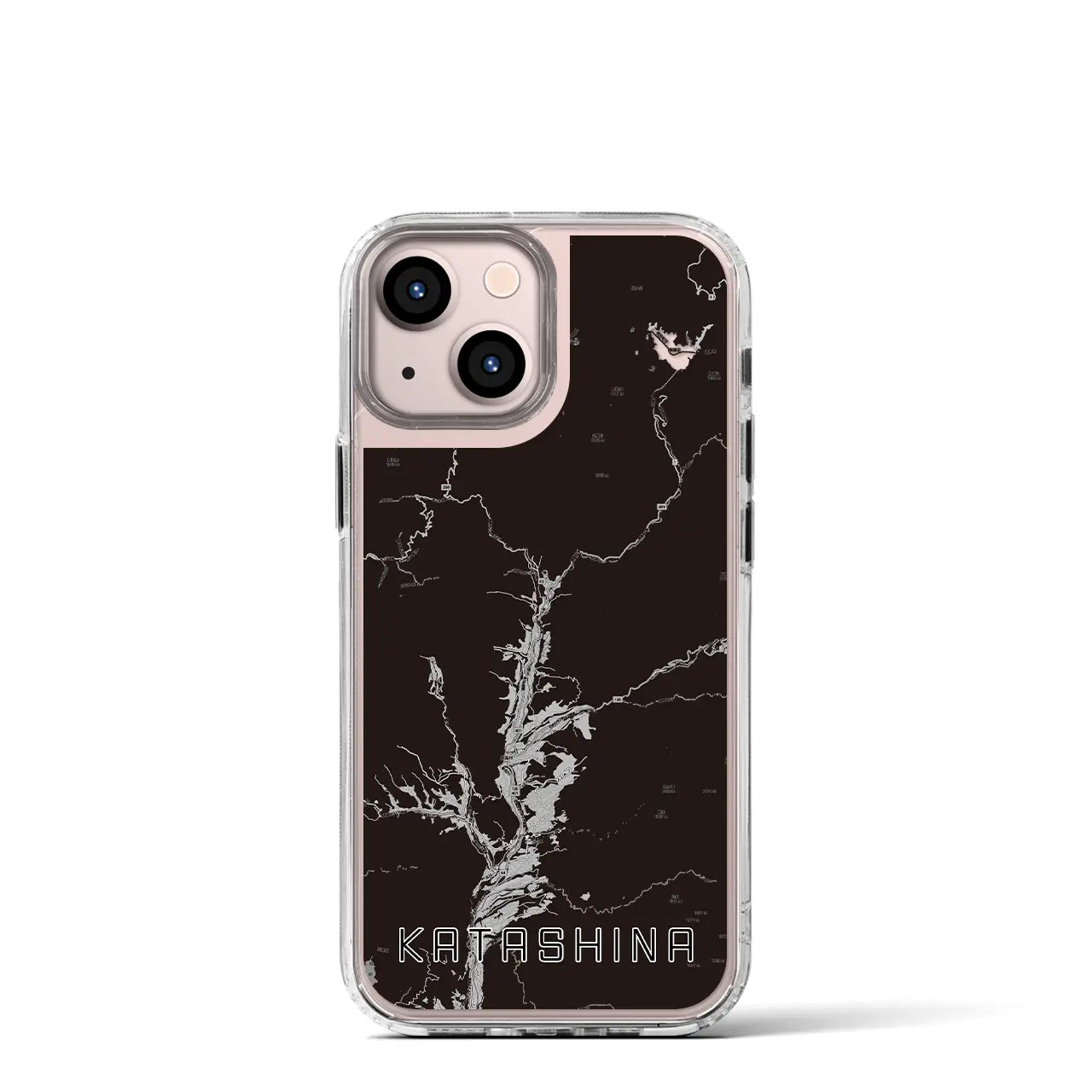 【片品(群馬県)】地図柄iPhoneケース(MagSafeタイプ)
