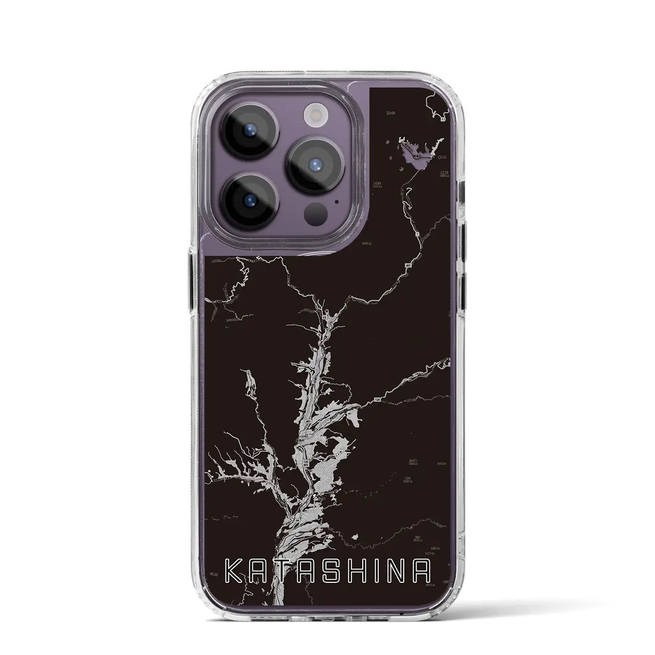 【片品(群馬県)】地図柄iPhoneケース(MagSafeタイプ)