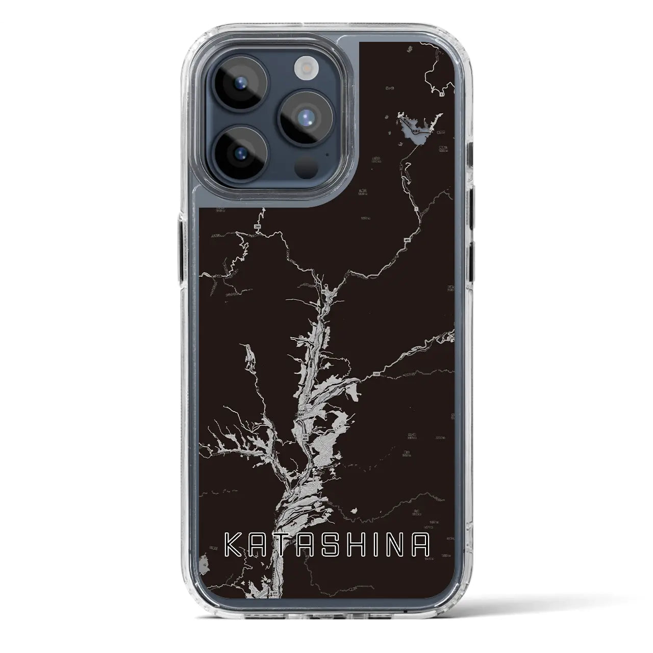 【片品(群馬県)】地図柄iPhoneケース(MagSafeタイプ)