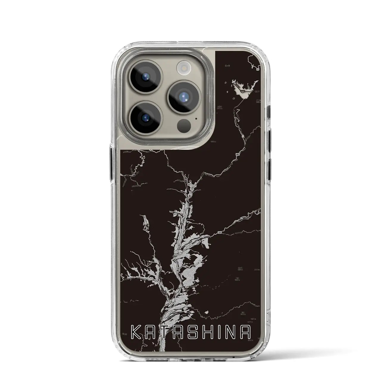 【片品(群馬県)】地図柄iPhoneケース(MagSafeタイプ)