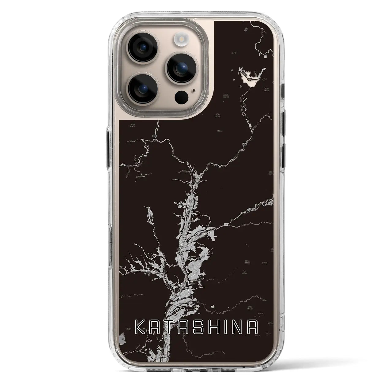 【片品(群馬県)】地図柄iPhoneケース(MagSafeタイプ)