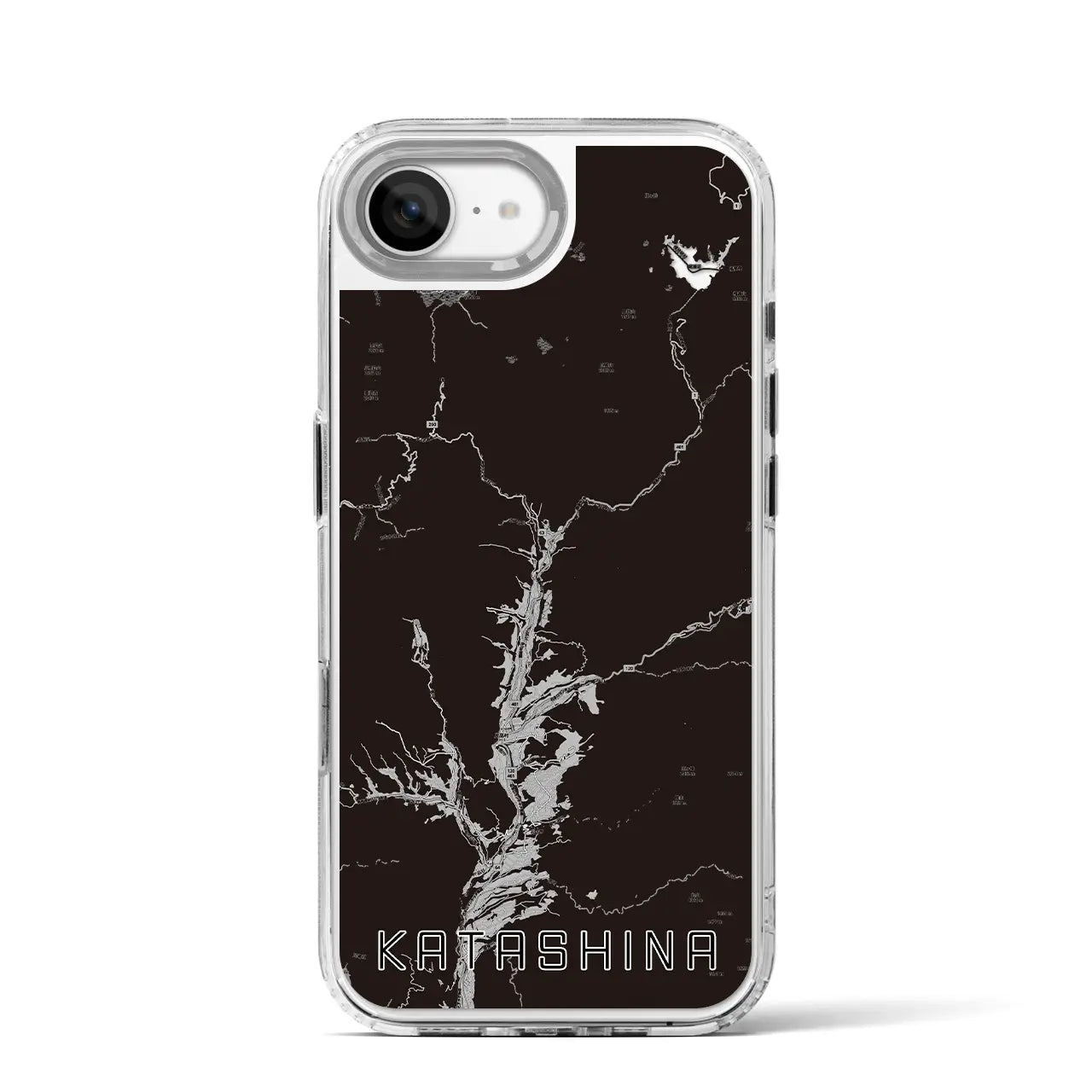 【片品(群馬県)】地図柄iPhoneケース(MagSafeタイプ)