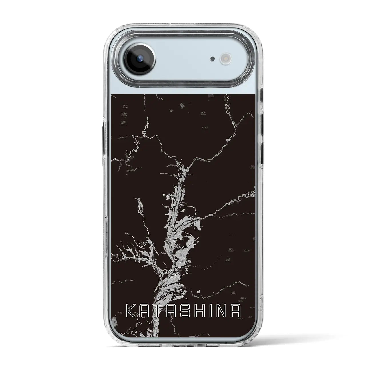 【片品(群馬県)】地図柄iPhoneケース(MagSafeタイプ)