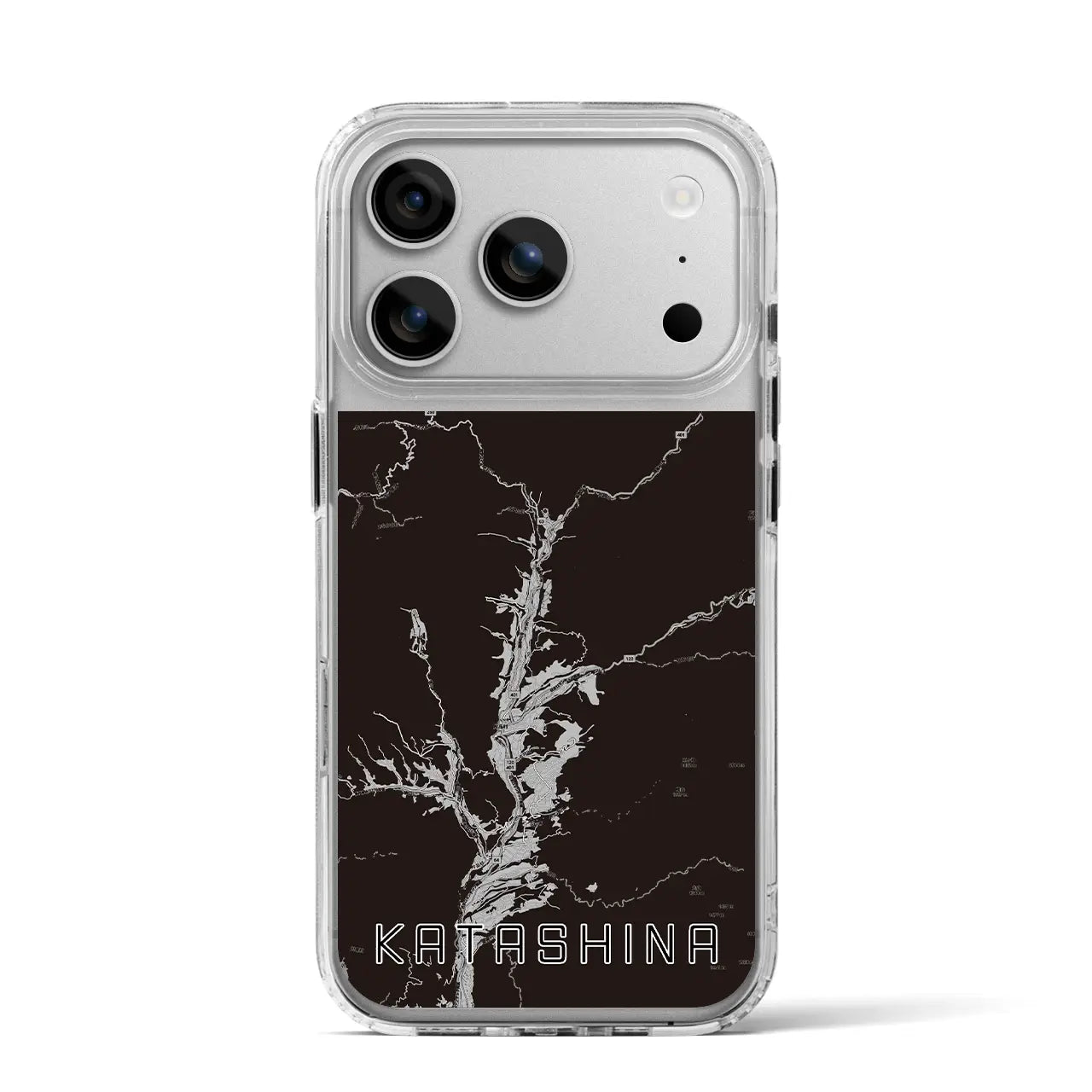 【片品(群馬県)】地図柄iPhoneケース(MagSafeタイプ)