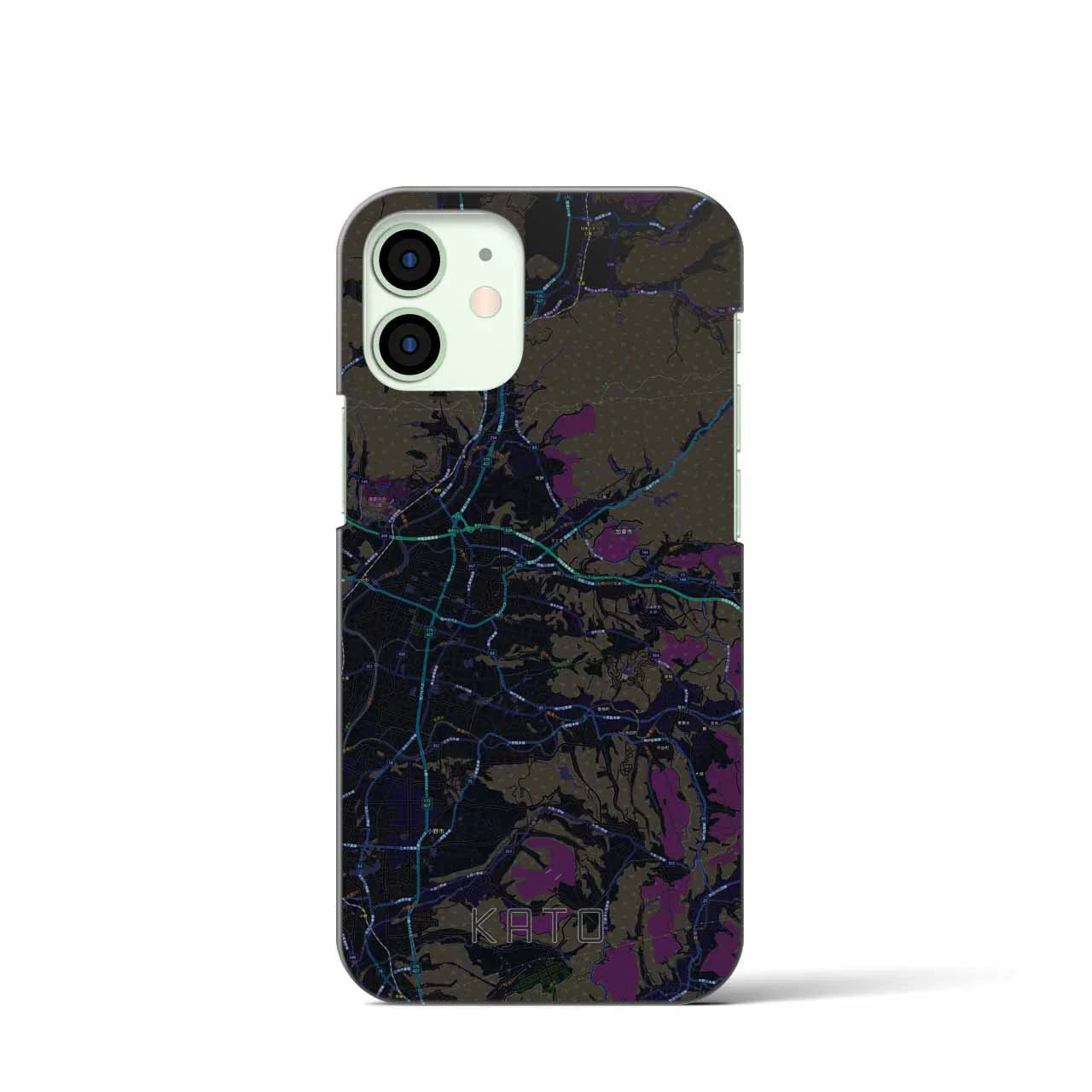 【加東(兵庫県)】地図柄iPhoneケース(バックカバータイプ)