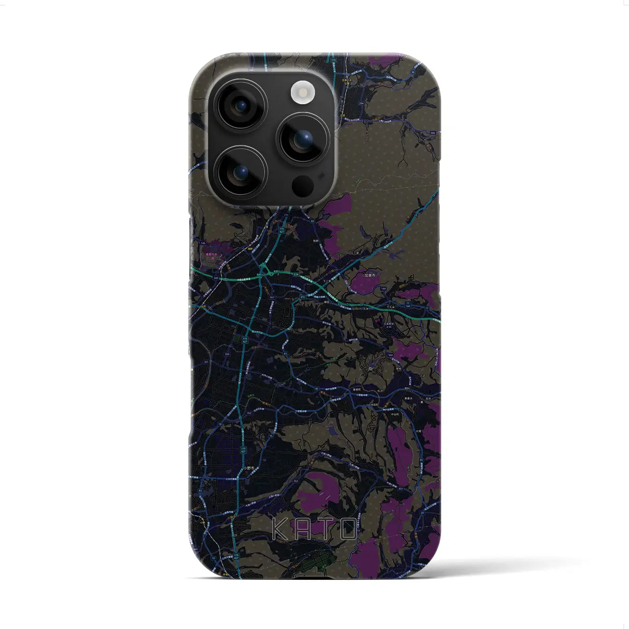 【加東(兵庫県)】地図柄iPhoneケース(バックカバータイプ)