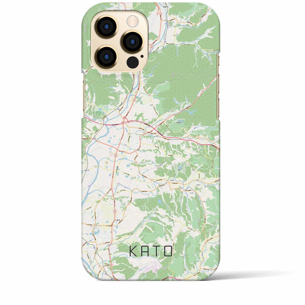 【加東(兵庫県)】地図柄iPhoneケース(バックカバータイプ)