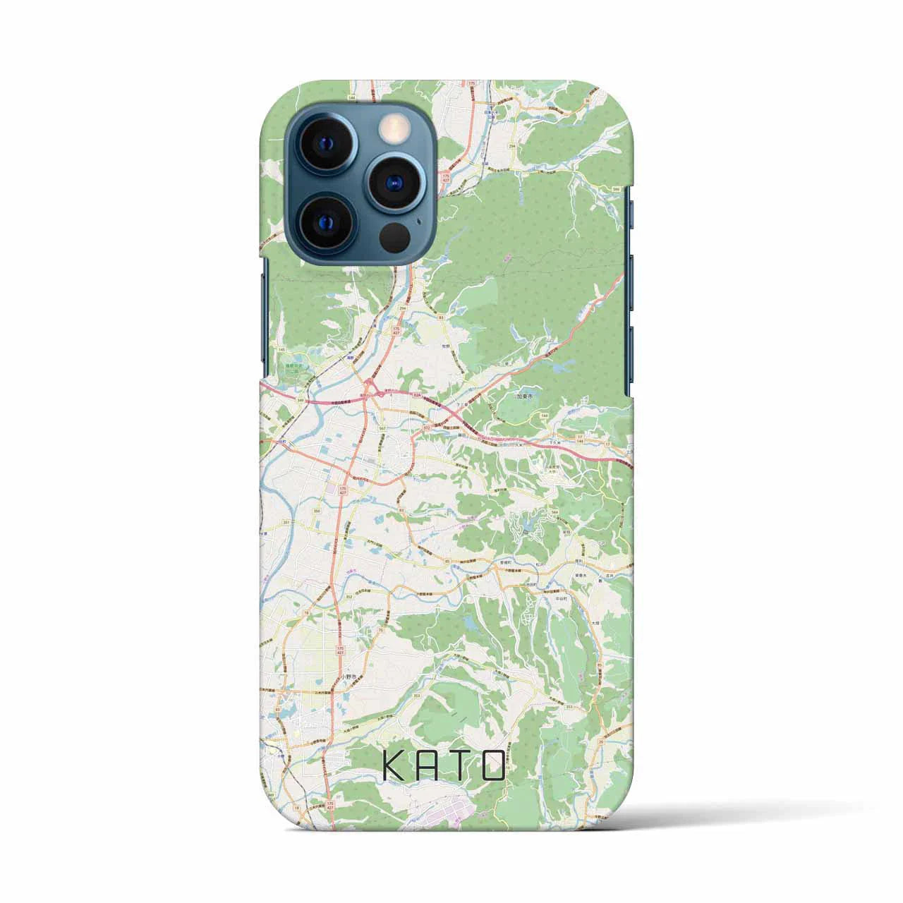 【加東(兵庫県)】地図柄iPhoneケース(バックカバータイプ)
