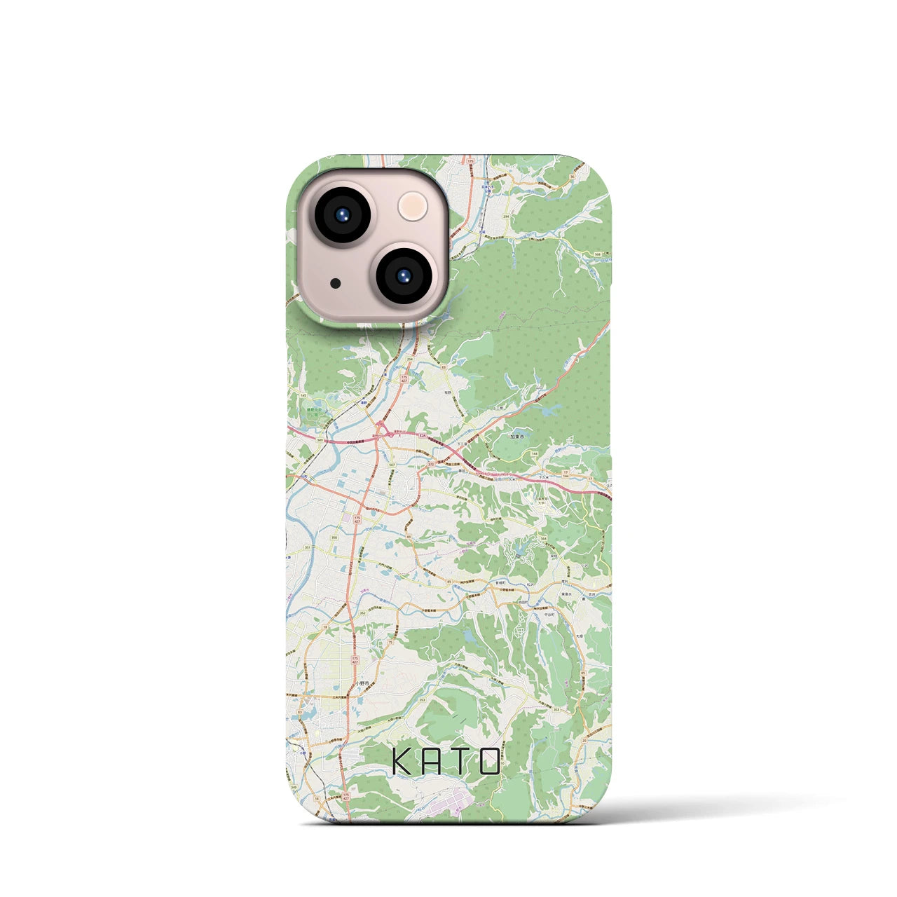 【加東(兵庫県)】地図柄iPhoneケース(バックカバータイプ)