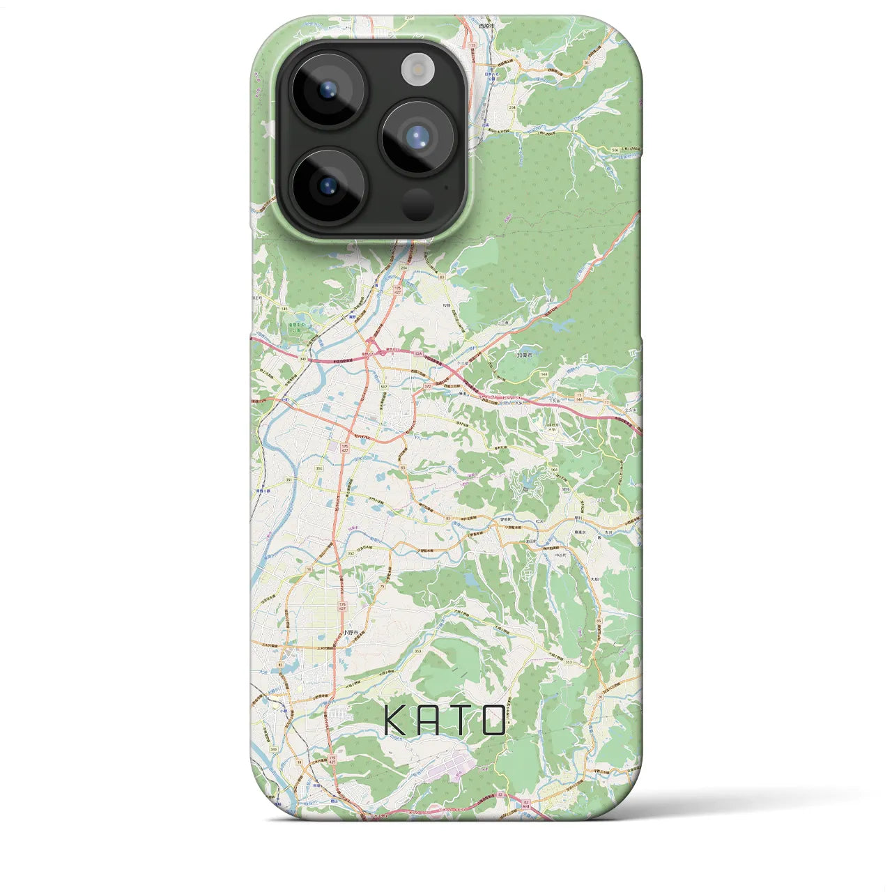 【加東(兵庫県)】地図柄iPhoneケース(バックカバータイプ)