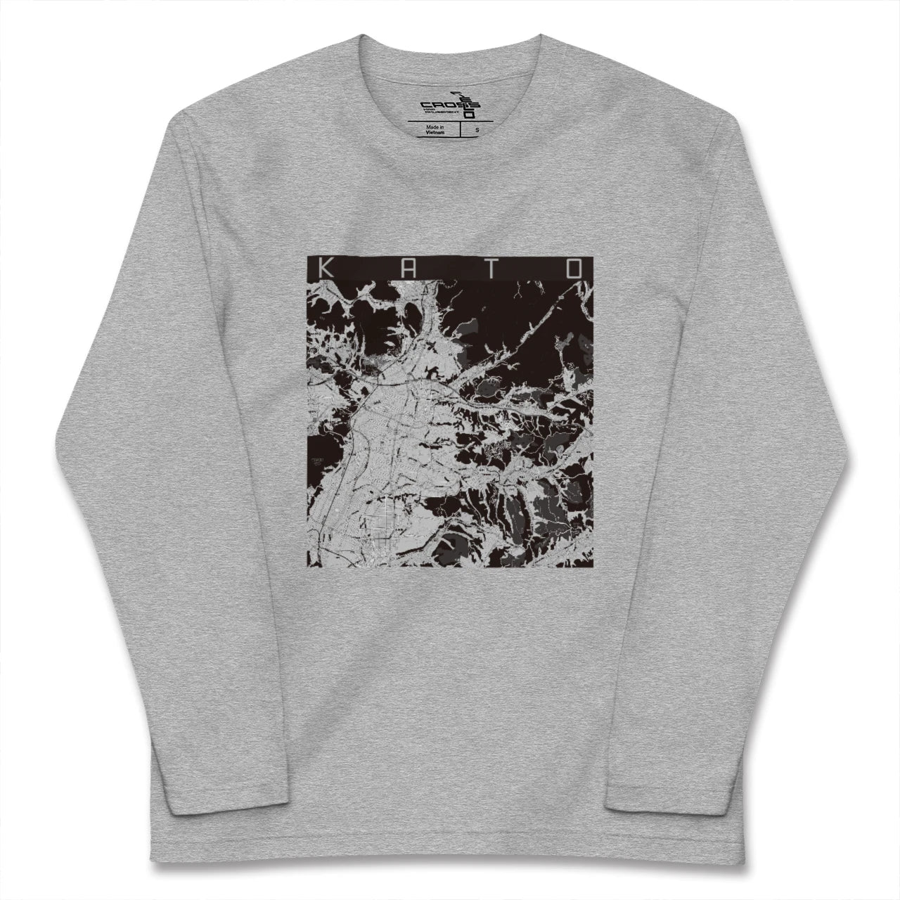 【加東(兵庫県)】地図柄ロングスリーブTシャツ