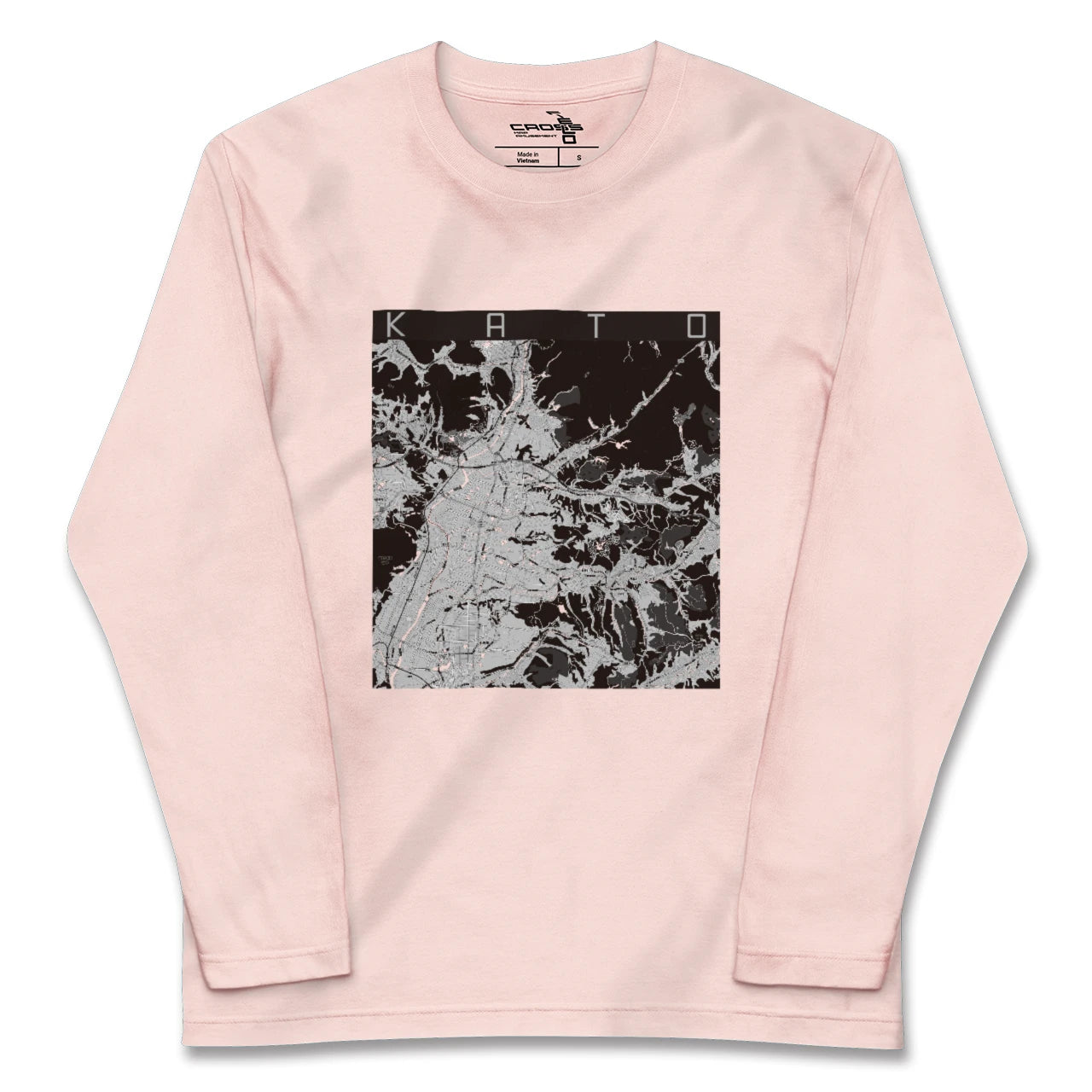 【加東(兵庫県)】地図柄ロングスリーブTシャツ