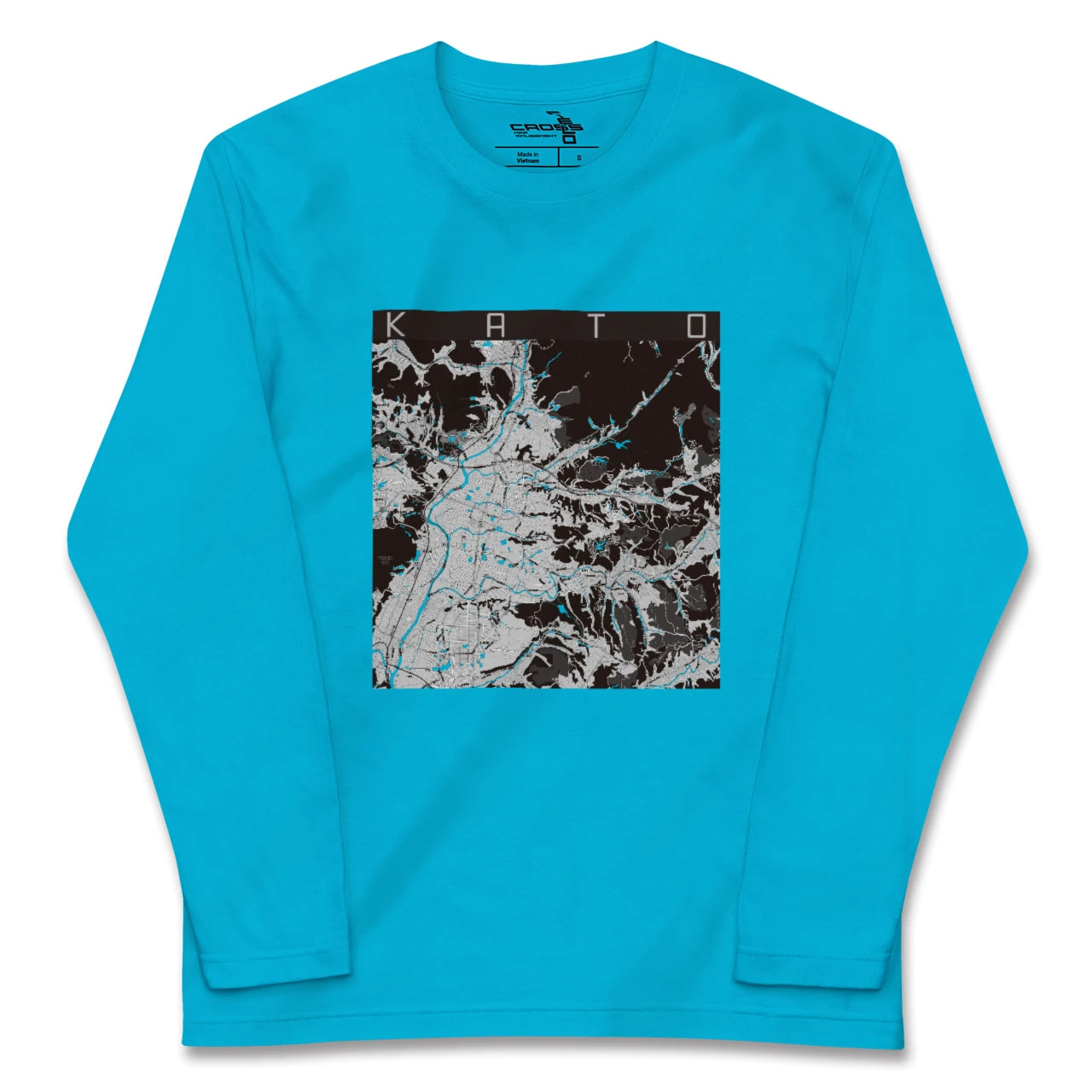 【加東(兵庫県)】地図柄ロングスリーブTシャツ