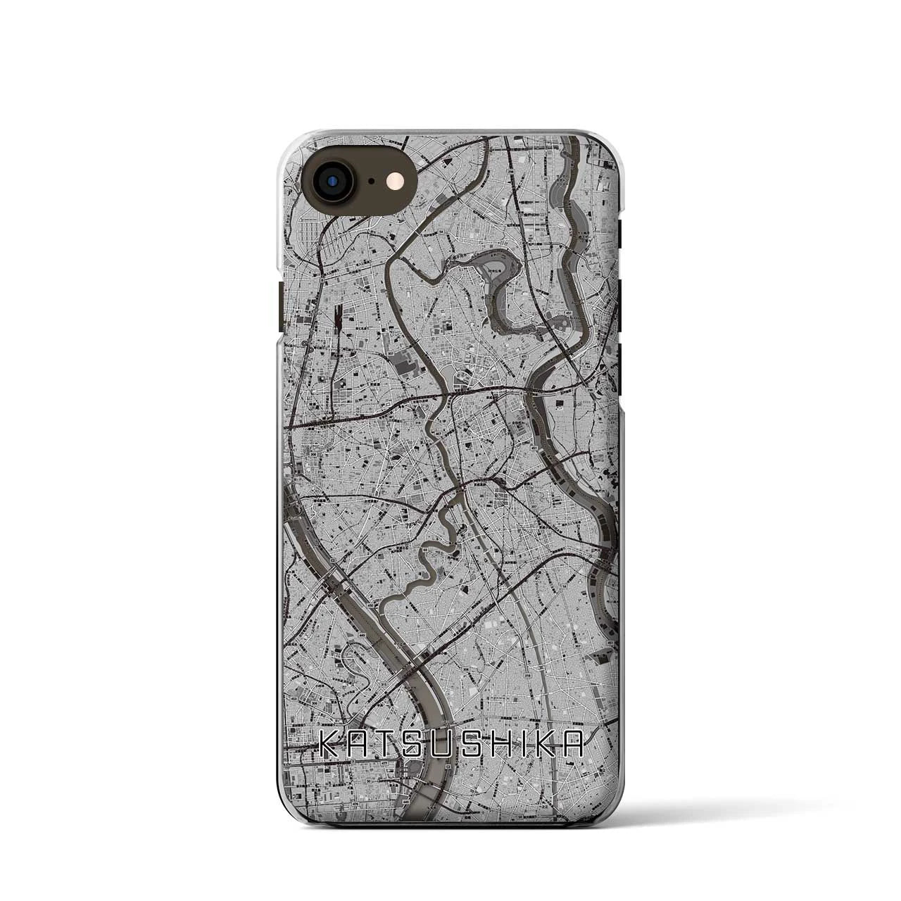 【葛飾(東京都)】地図柄iPhoneケース(クリアタイプ)