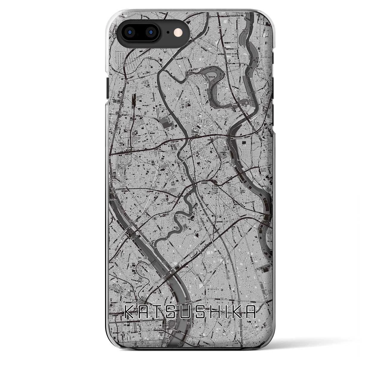 【葛飾(東京都)】地図柄iPhoneケース(クリアタイプ)