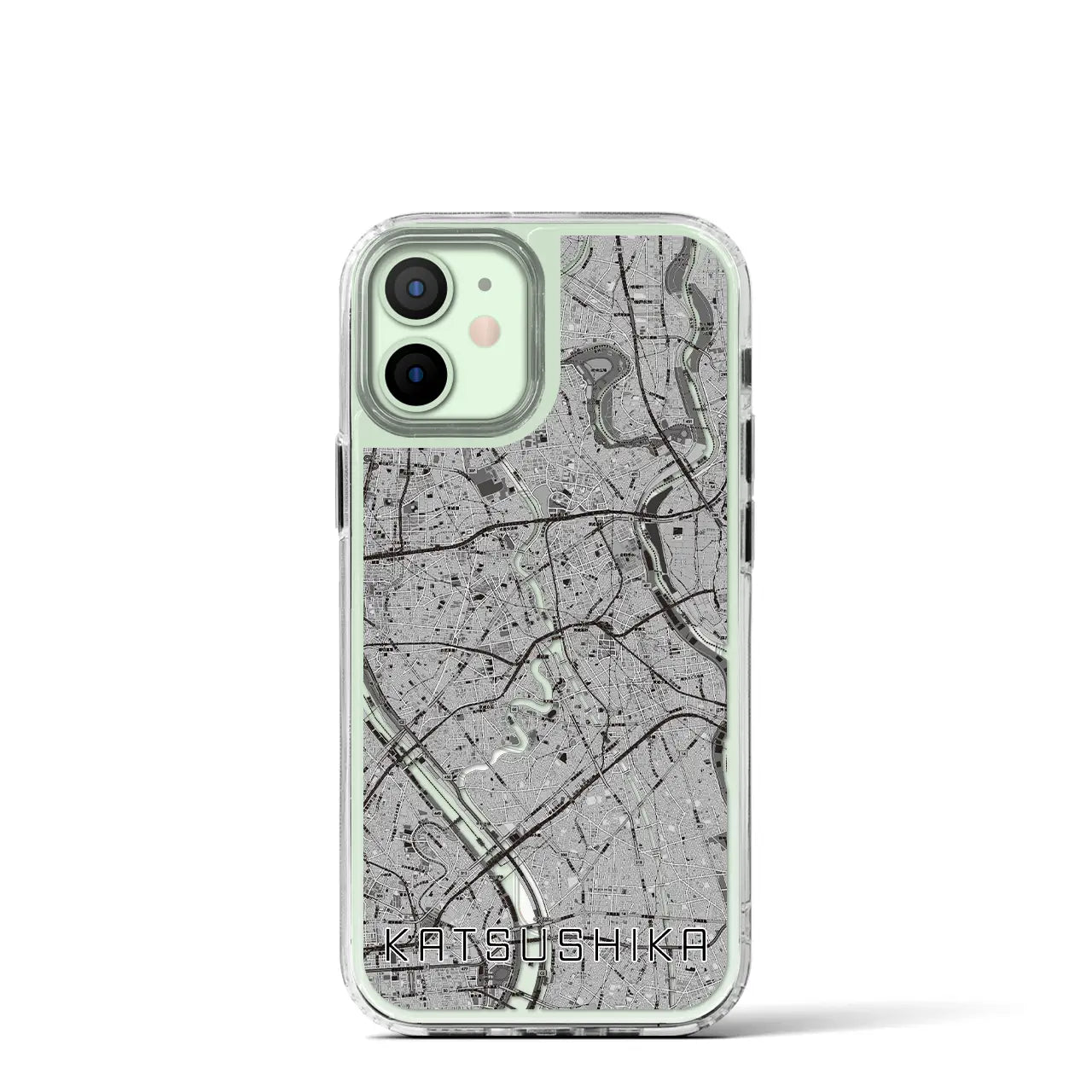【葛飾(東京都)】地図柄iPhoneケース(MagSafeタイプ)