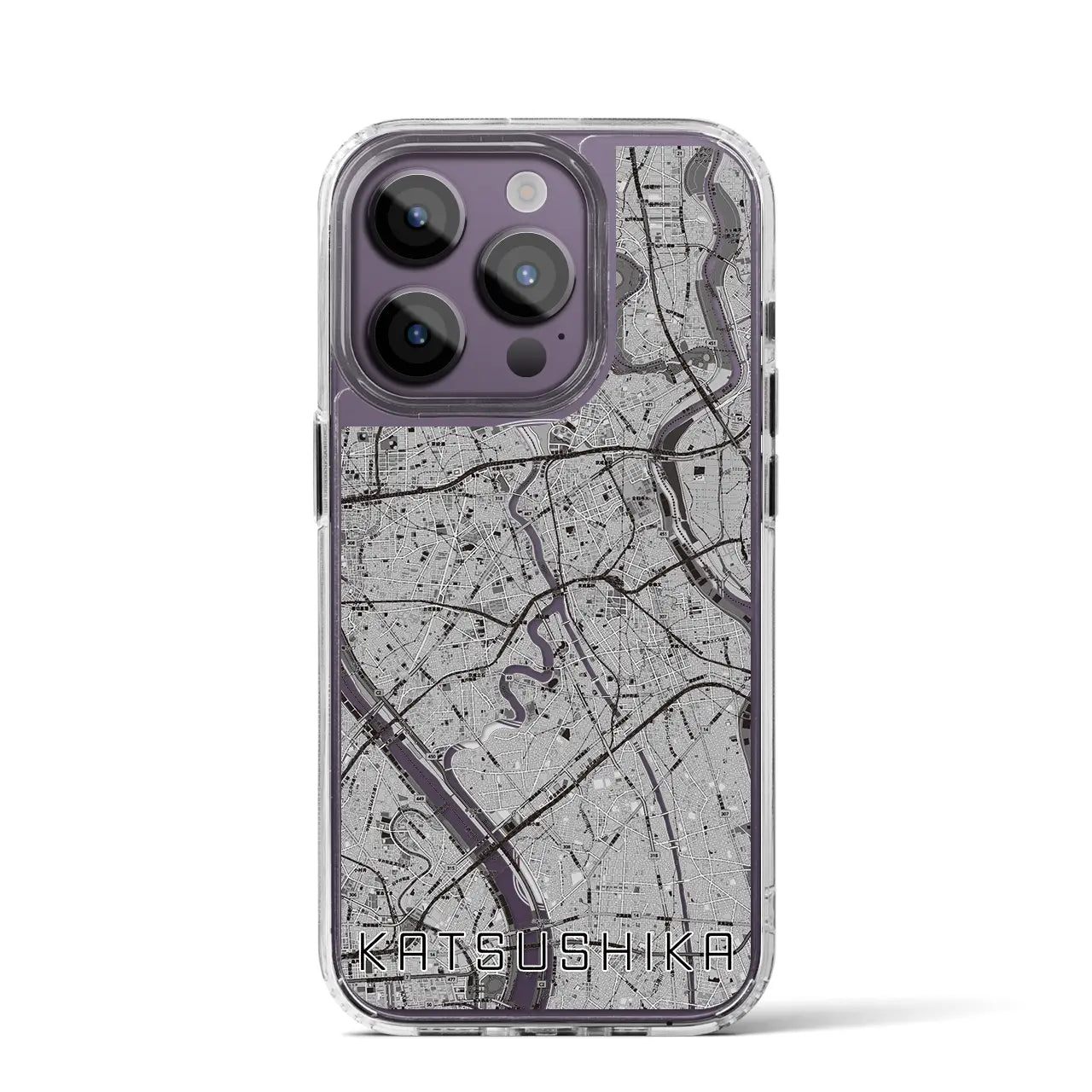 【葛飾(東京都)】地図柄iPhoneケース(MagSafeタイプ)