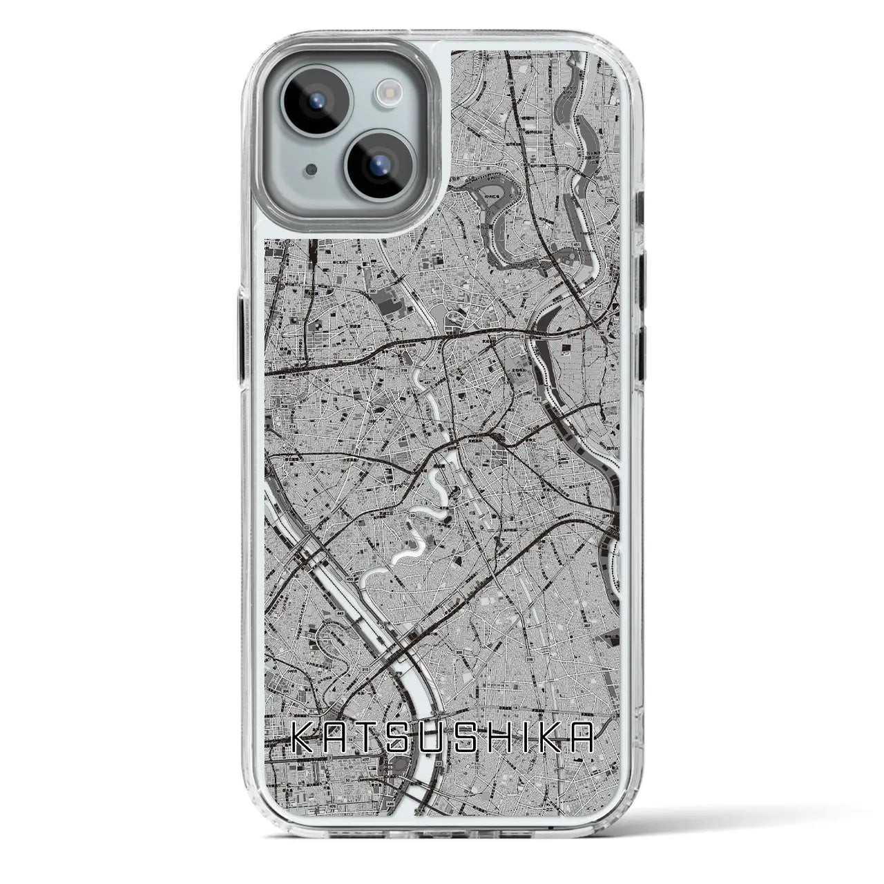【葛飾(東京都)】地図柄iPhoneケース(MagSafeタイプ)