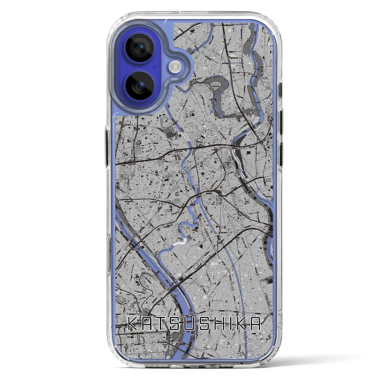 【葛飾(東京都)】地図柄iPhoneケース(MagSafeタイプ)