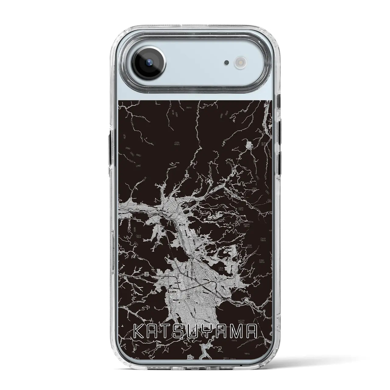 【勝山(福井県)】地図柄iPhoneケース(MagSafeタイプ)