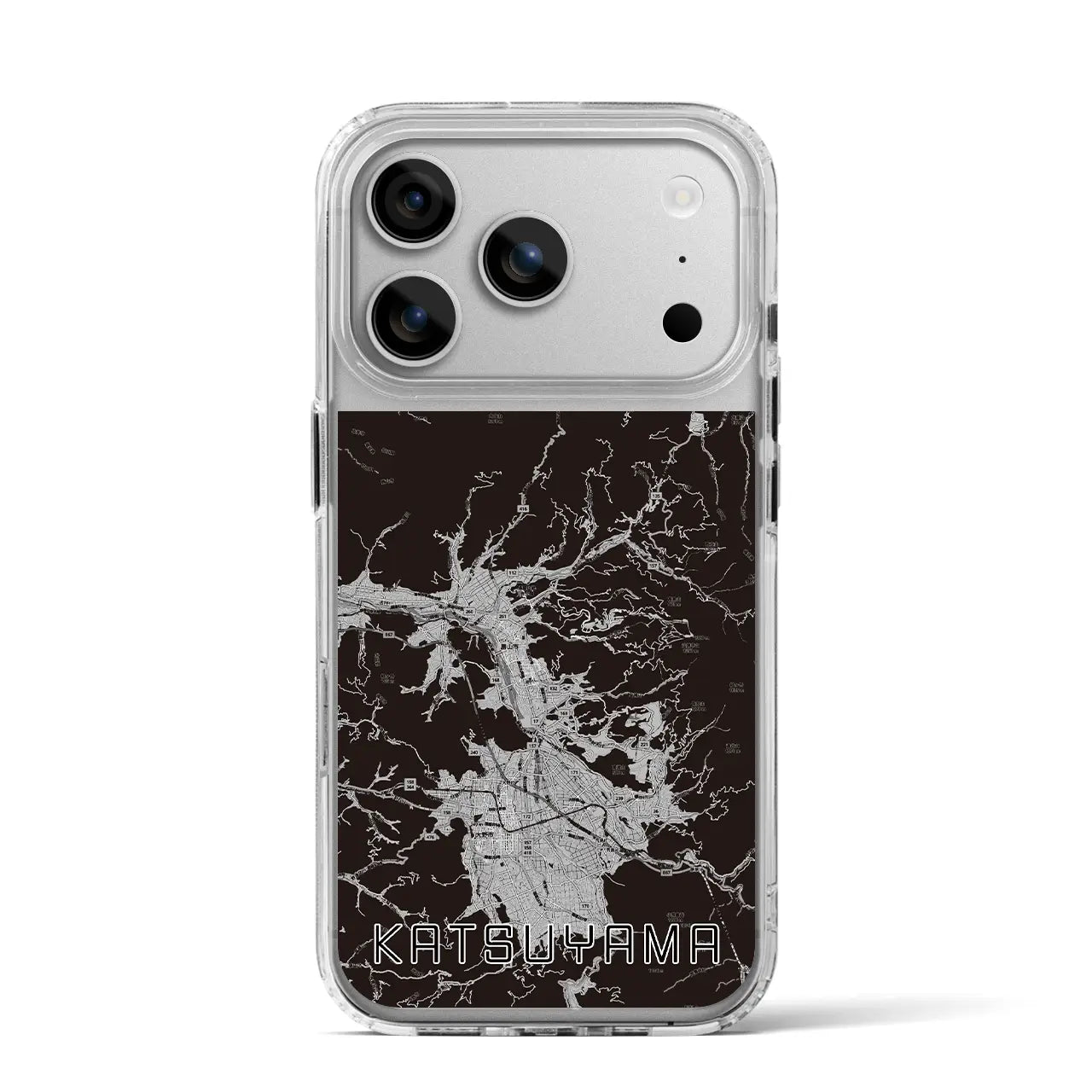 【勝山(福井県)】地図柄iPhoneケース(MagSafeタイプ)