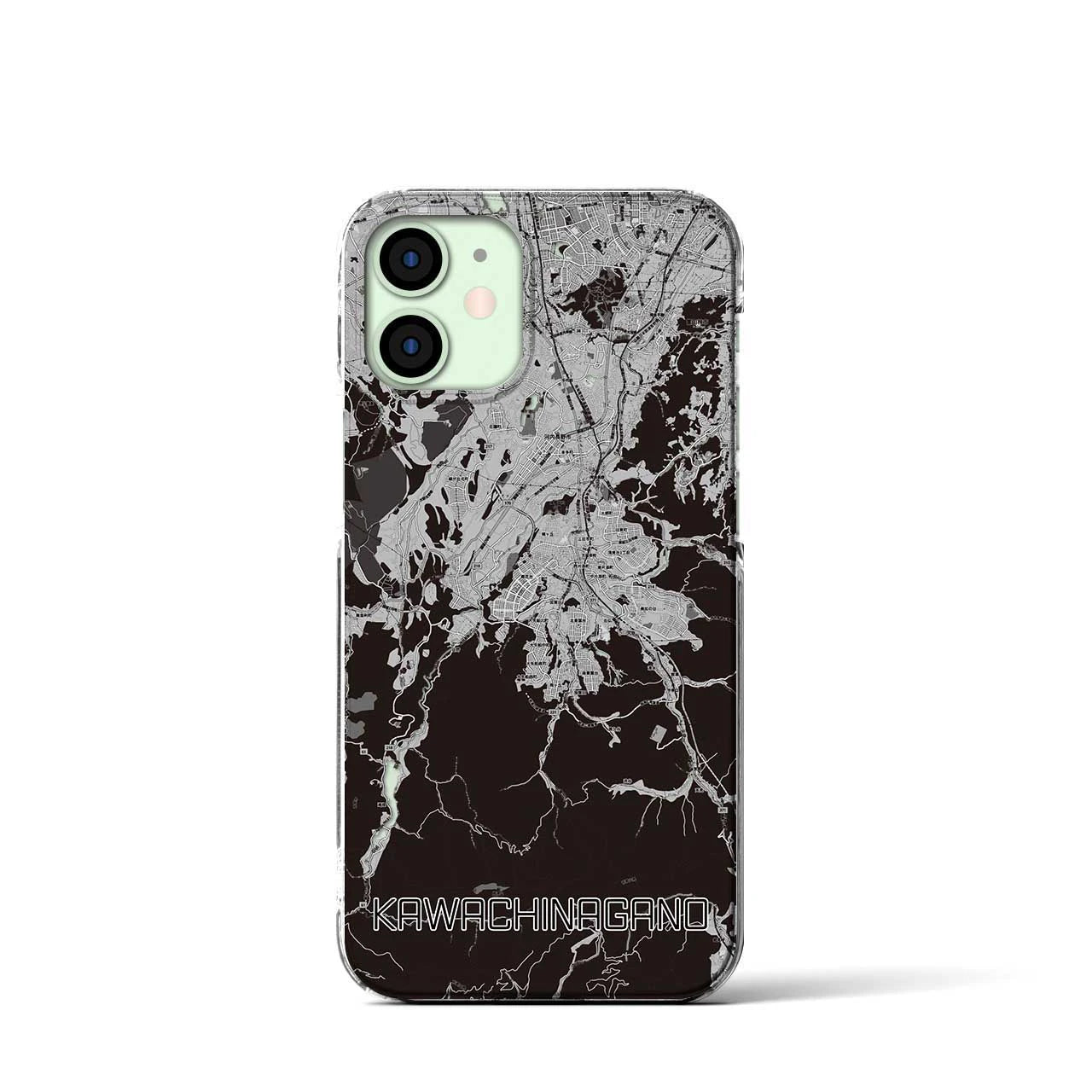 【河内長野(大阪府)】地図柄iPhoneケース(クリアタイプ)