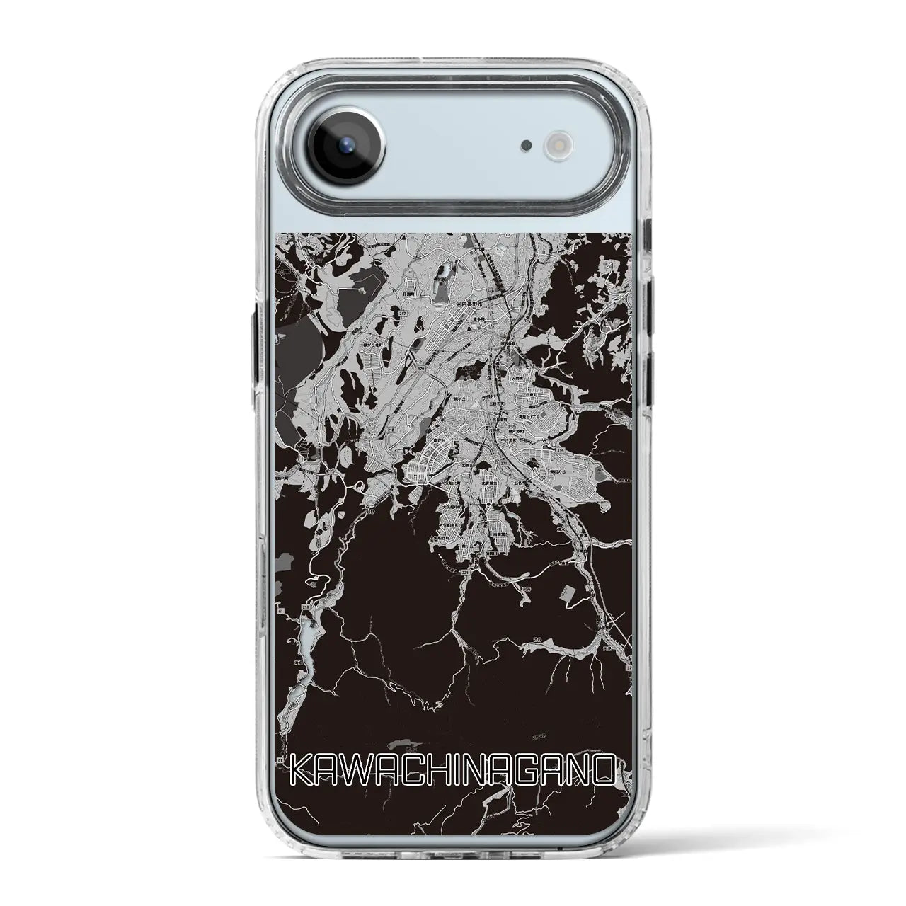 【河内長野(大阪府)】地図柄iPhoneケース(MagSafeタイプ)