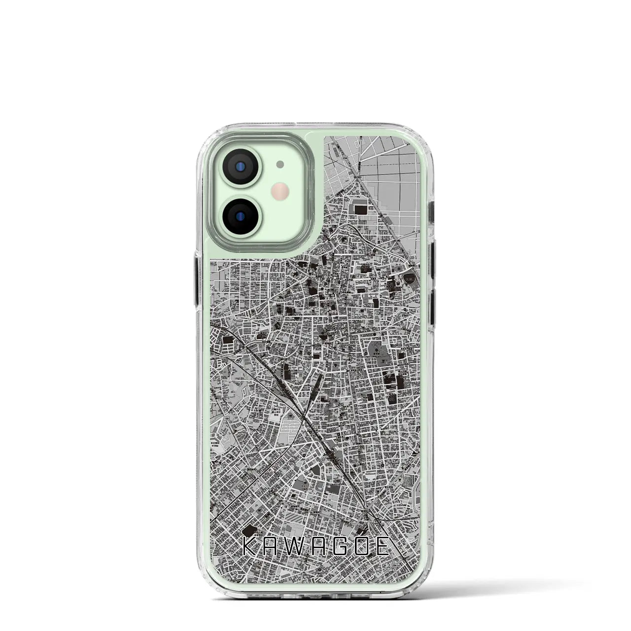 【川越(埼玉県)】地図柄iPhoneケース(MagSafeタイプ)