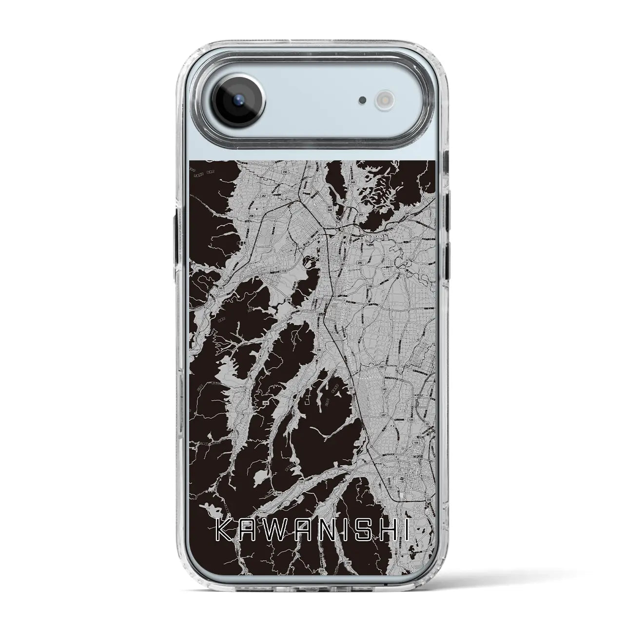 【川西(山形県)】地図柄iPhoneケース(MagSafeタイプ)