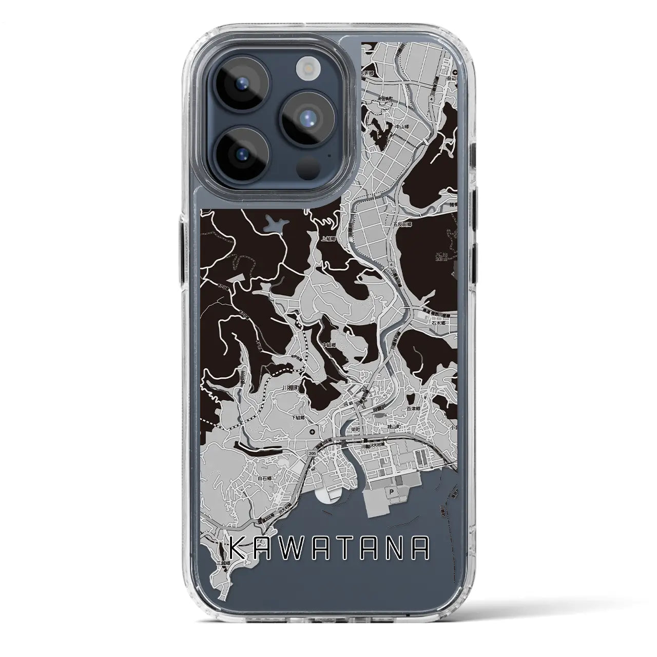 【川棚(長崎県)】地図柄iPhoneケース(MagSafeタイプ)