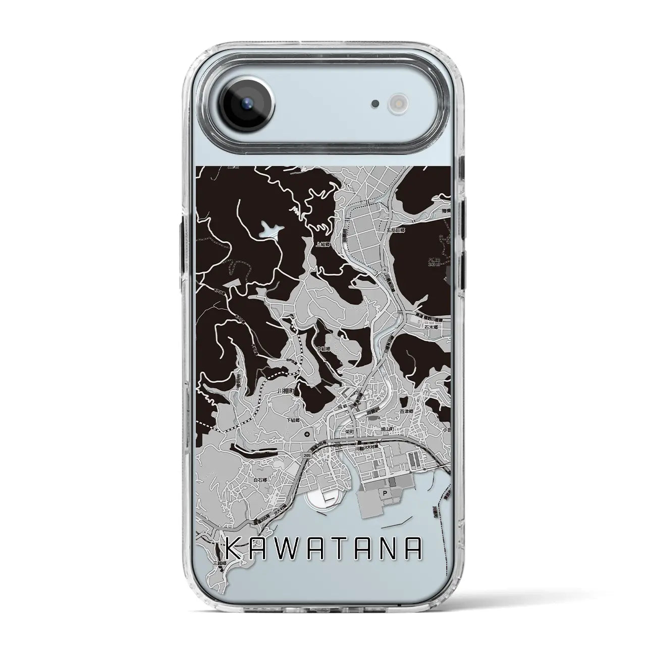 【川棚(長崎県)】地図柄iPhoneケース(MagSafeタイプ)