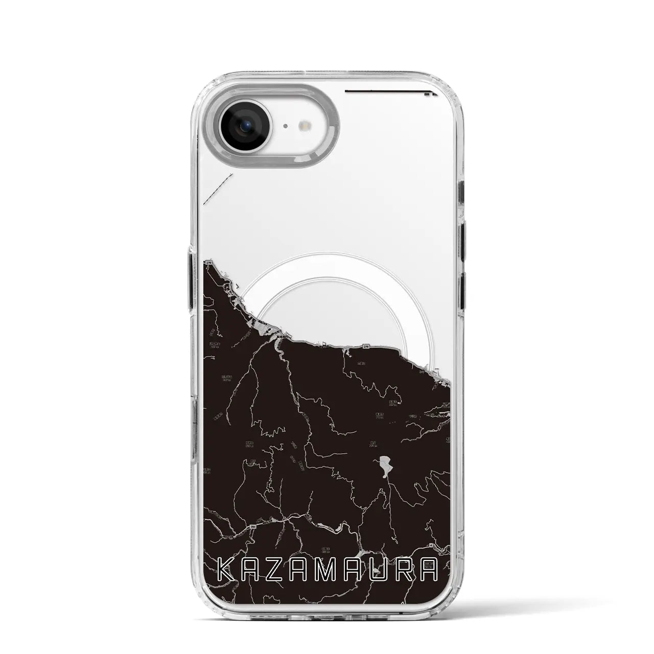 【風間浦(青森県)】地図柄iPhoneケース(MagSafeタイプ)
